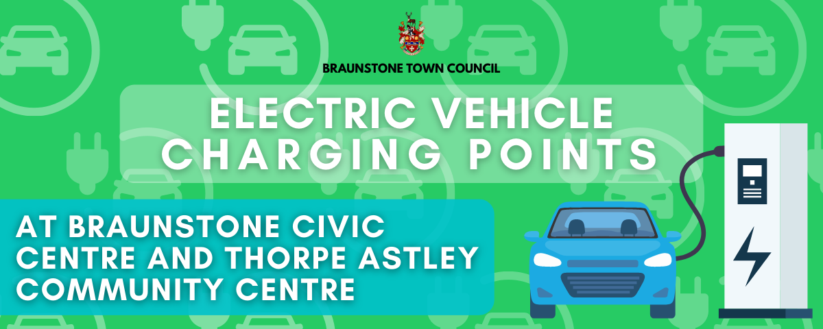 Electric Vehicle Charging Points now available at our Centres!