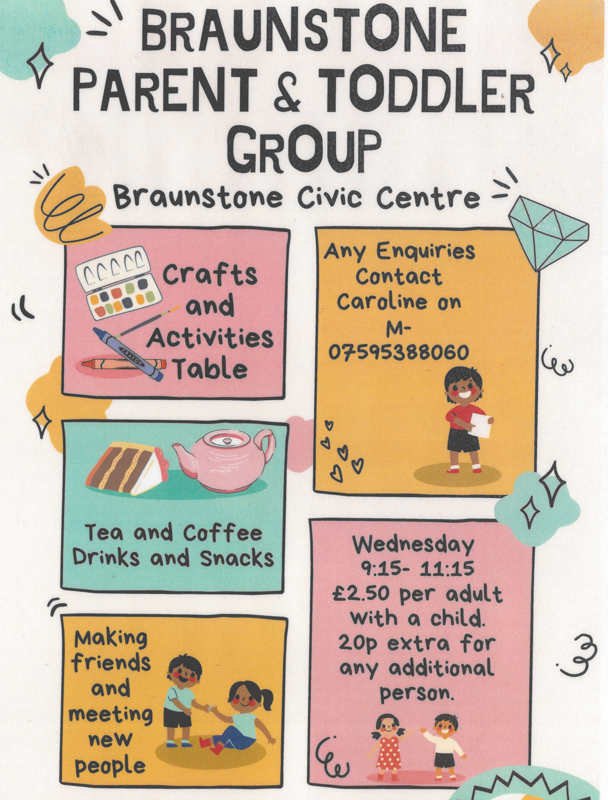 Braunstone Parent and Toddler Group Poster