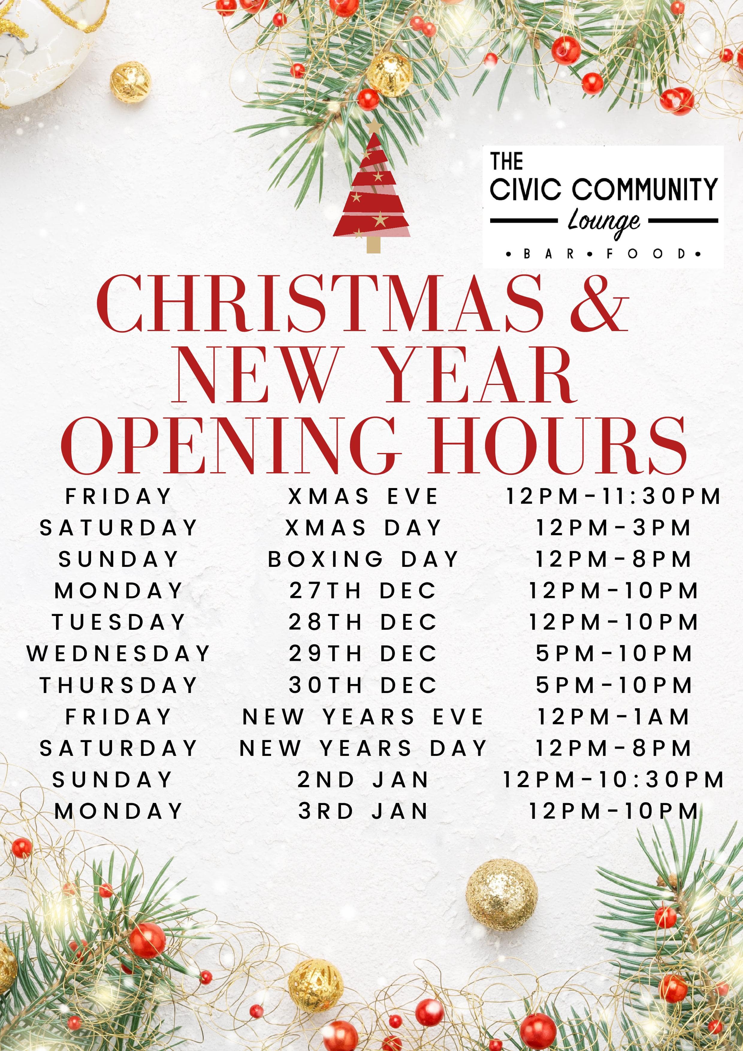Christmas Opening Times bar page 001 min