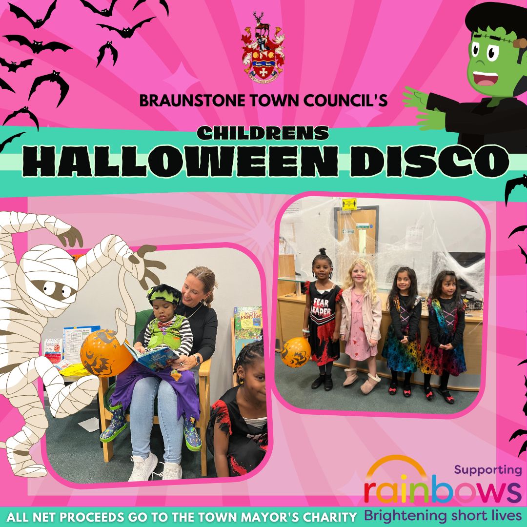 30th October Halloween Disco Thorpe Astley Main Hall booked 430 830 Event Time 530 730 1