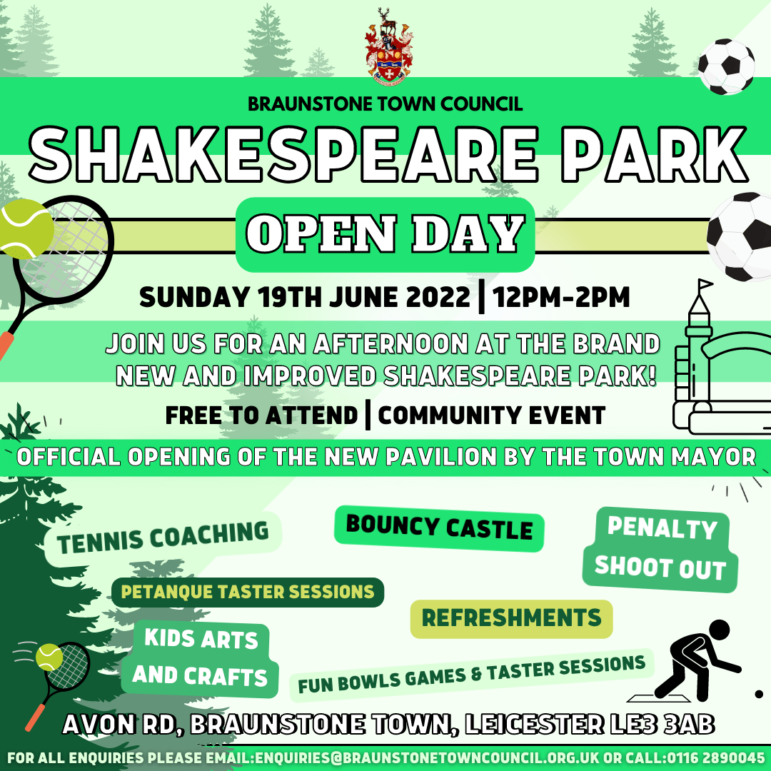 Shakespeare Park Open Day 4